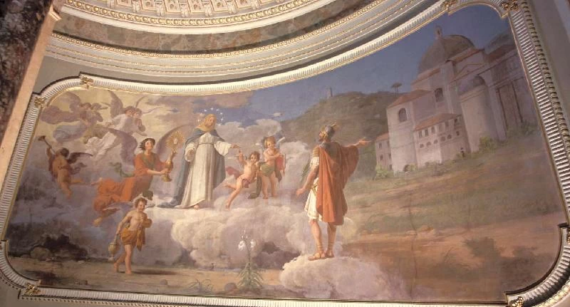 Madonna Immacolata con San Fedele, Calusco d'Adda, Bergamo